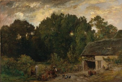 The Cooper by Charles Francois Daubigny
